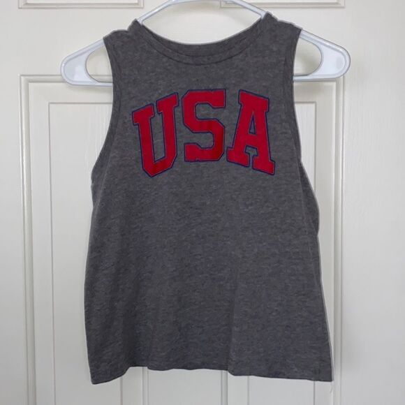 Fifth Sun Tops - USA TANK TOP W/ REMOVABLE CAPE
